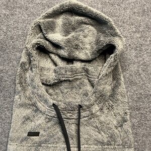 Burton Gray Fuzzy Hoodie
